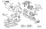 Bosch 0 601 566 041 Un-Hd Port. Circular Saw 110 V / GB Spare Parts